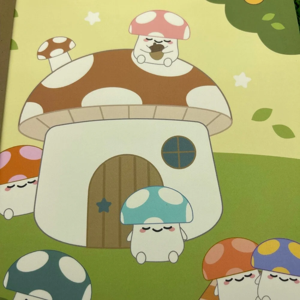 Smoko x Denik Friends Smoko Mushroom Garden Medium Layflat Notebook, NWT